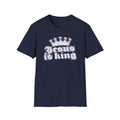 Jesus Is King Blurred Crown T-shirt