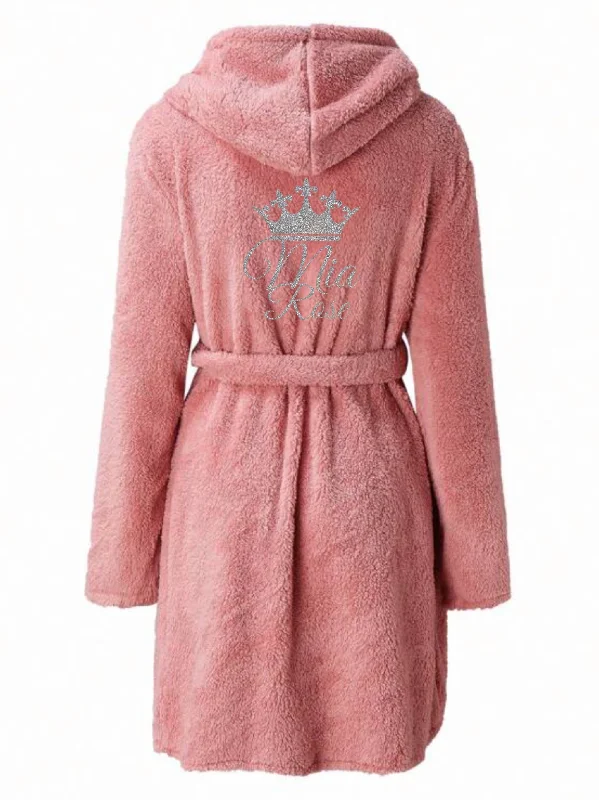 Women's robes for summer relaxation-Personalised Dressing Gown