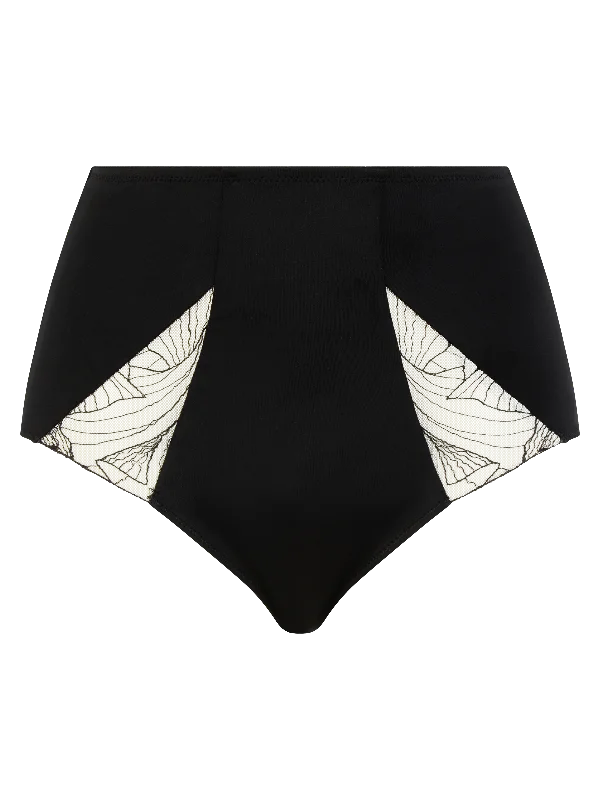 Women's panties with smooth finish-Chantelle Pulp Tattoo Love High-waisted Full brief