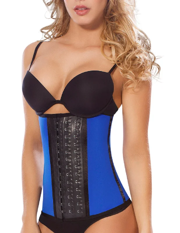 Sexy lingerie for elegant occasions-Moldeate 8031 Workout Waist Cincher Color Blue