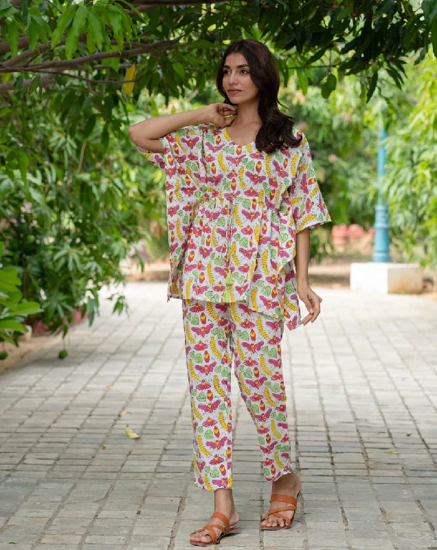 Stylish matching mother and kid same suit for vacations-Cat-A-Pillar Original Chill Jams - Soft Cotton Pyjama Set Stylish matching mother and kid same suit for vacations-Cat-A-Pillar Original Chill Jams - Soft Cotton Pyjama Set
