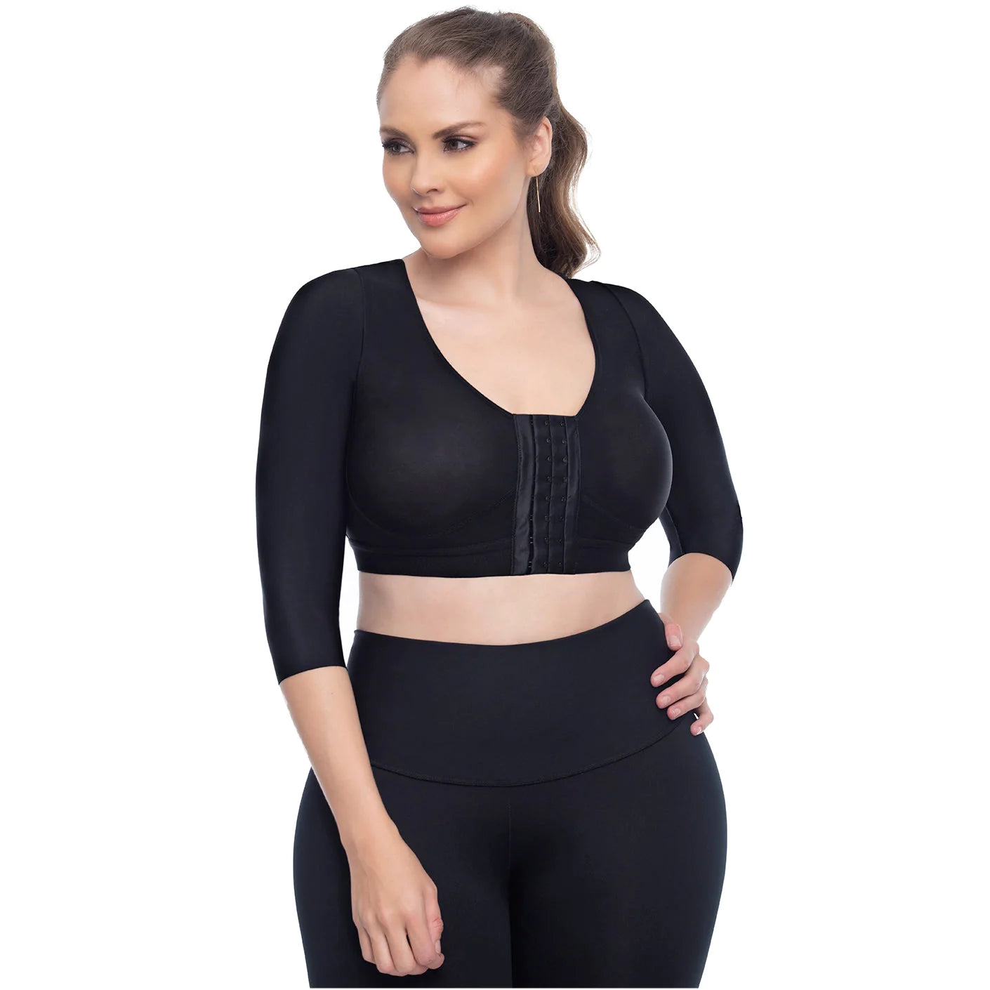 Bras for supportive recovery bras-Totally Back Support Arm Bust Shaper