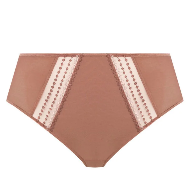 Comfortable everyday panties for women-Elomi Matilda Full Briefs Clove