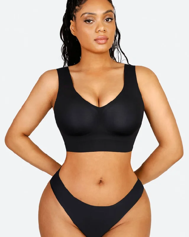 Bras for lifting after surgery-Seamless Bra Full Back Coverage