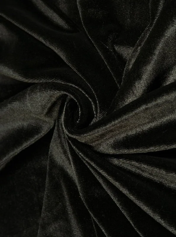 Matching mother and kid same suit for weekends away-Black Velvet unstitched