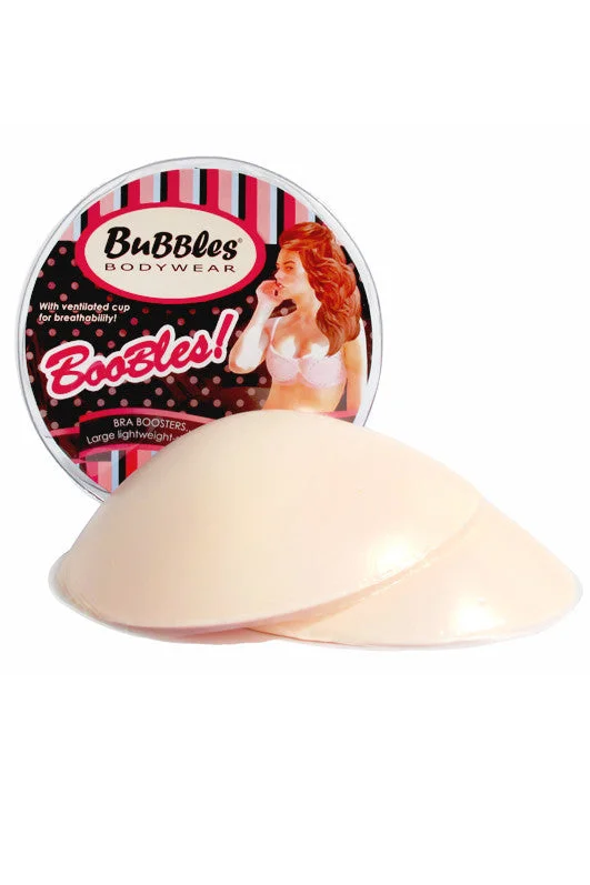 Nipple covers for comfort without visibility-Boobles - Ventilated Large Lightweight Silicone Bra Pads