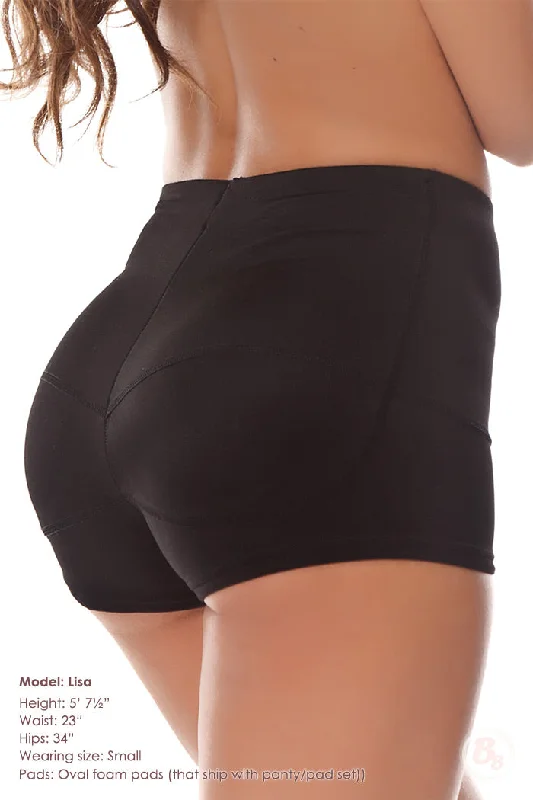 Padded bum shaper for lifting booty-Behind the Seams Padded Boxer (Final Sale)