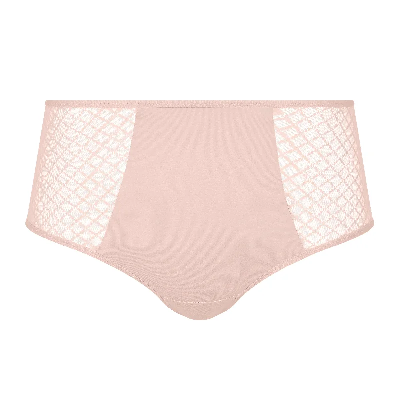 Seamless women's panties for running-Chantelle Norah Chic High-waisted Full brief Dusky pink Seamless women's panties for running-Chantelle Norah Chic High-waisted Full brief Dusky pink
