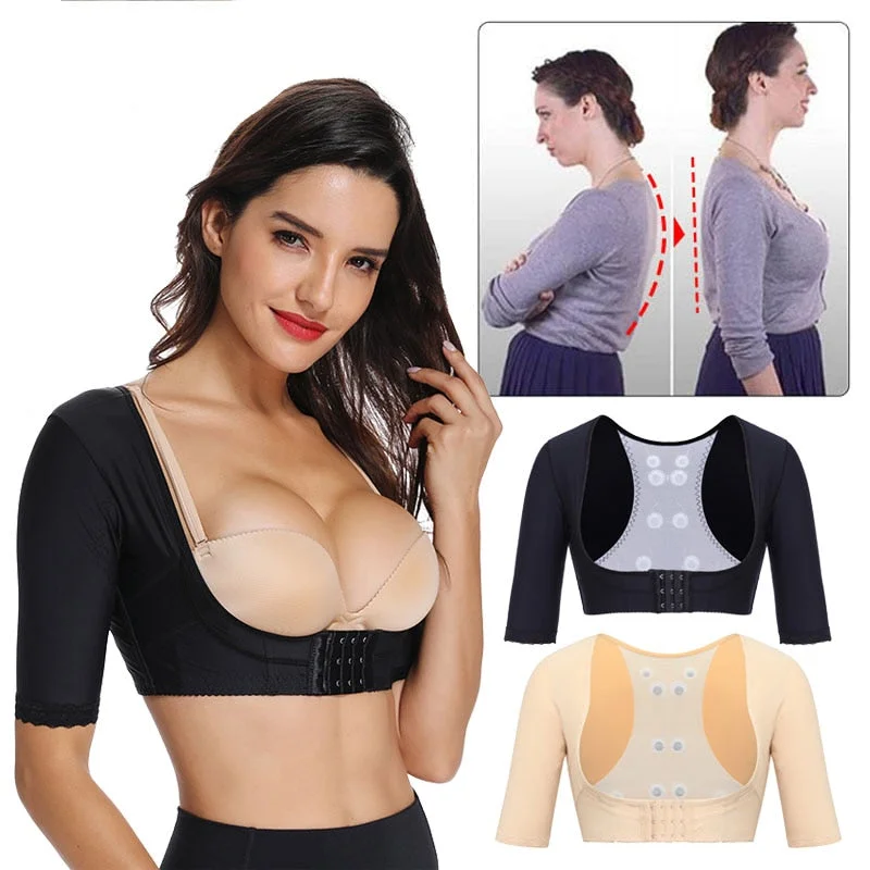 Bras for all-day support post-surgery-Slimming Arm Shoulder Back Support Corrector shaper