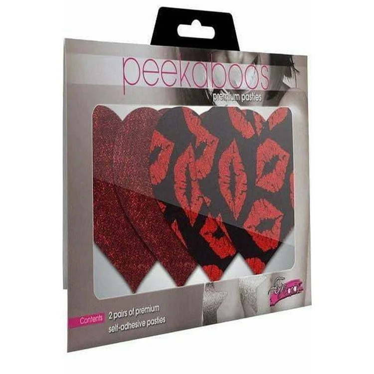 Nipple covers for fitting under form-fitting tops-Long lasting Heart Nipple Pasties