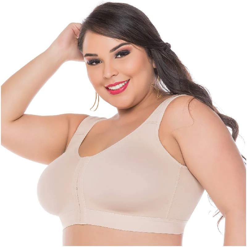 Bras for post-mastectomy recovery wear-Fajas Salome 0312 | Brasier Post Operatorio con Ganchos Frontales | Powernet Bras for post-mastectomy recovery wear-Fajas Salome 0312 | Brasier Post Operatorio con Ganchos Frontales | Powernet
