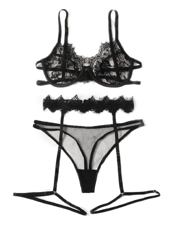 Lingerie sets with corset design-Briana Set