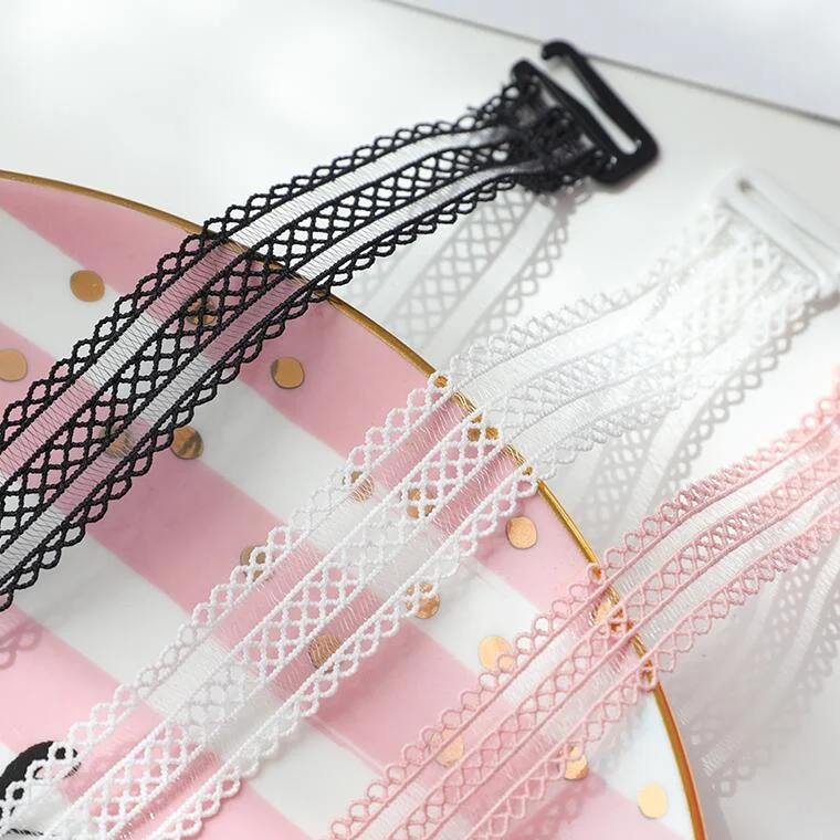 Nipple covers for discreet fashion-Detachable Lace Bra Straps Replacement
