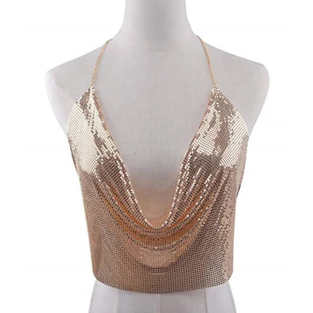 Nipple covers for no-show style and comfort-Summer Bikini Bra Accessories Beach Party Body Jewelry, Sexy Chain Bra Necklace Nipple covers for no-show style and comfort-Summer Bikini Bra Accessories Beach Party Body Jewelry, Sexy Chain Bra Necklace