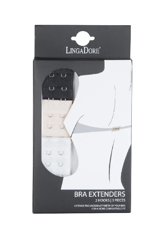 Nipple covers for bridal wear-LingaDore - Bra Extenders 3 Pack