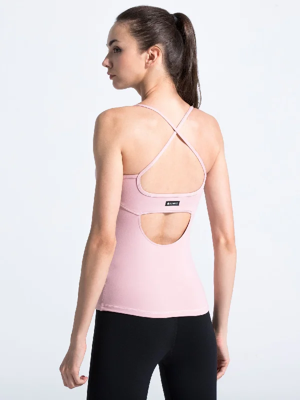 sheer camisoles layering essentials-ATTRACTION TANK, BLUSH