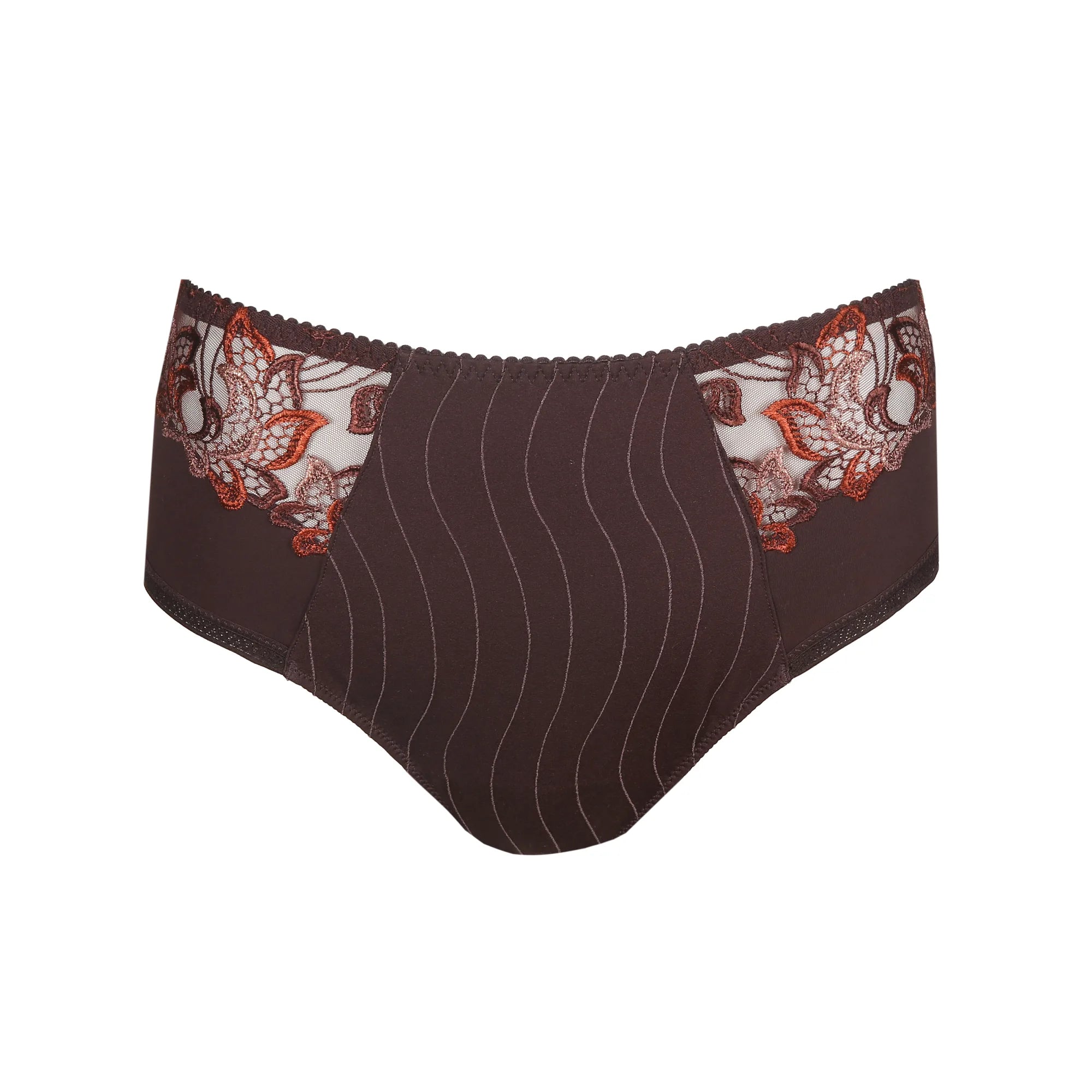 Women's panties with moisture-wicking fabric for comfort-Primadonna Deauville full briefs Ristretto Women's panties with moisture-wicking fabric for comfort-Primadonna Deauville full briefs Ristretto