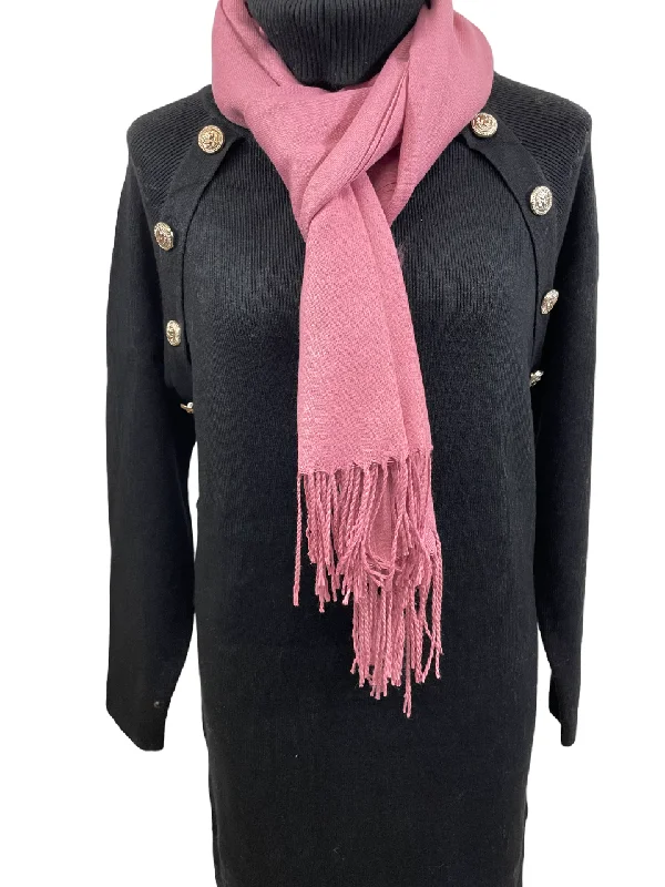 Nipple covers for a breathable, comfortable fit-Foulard uni pashmina