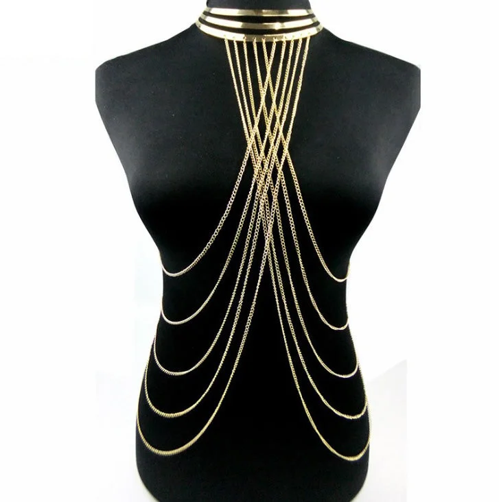 Nipple covers for comfort in hot weather-Incite New Fashion Body Chain Choker Necklace Chains, Sexy Beach Body Jewelry for Women and Girls , Gift for Women and Girls Nipple covers for comfort in hot weather-Incite New Fashion Body Chain Choker Necklace Chains, Sexy Beach Body Jewelry for Women and Girls , Gift for Women and Girls