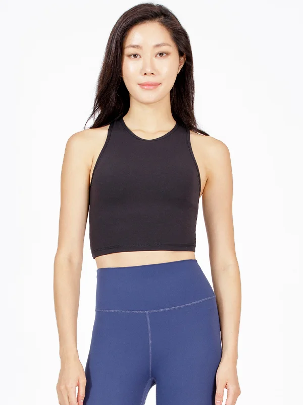 UPF 50+ sun protection tanks-GRACE TANK, BLACK