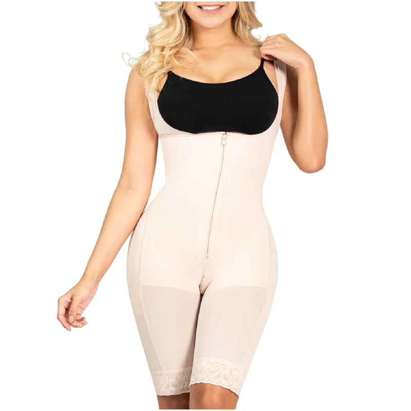Padded bum shaper for smooth body fitting-Full Body Shapewear Waist Pooch Butt