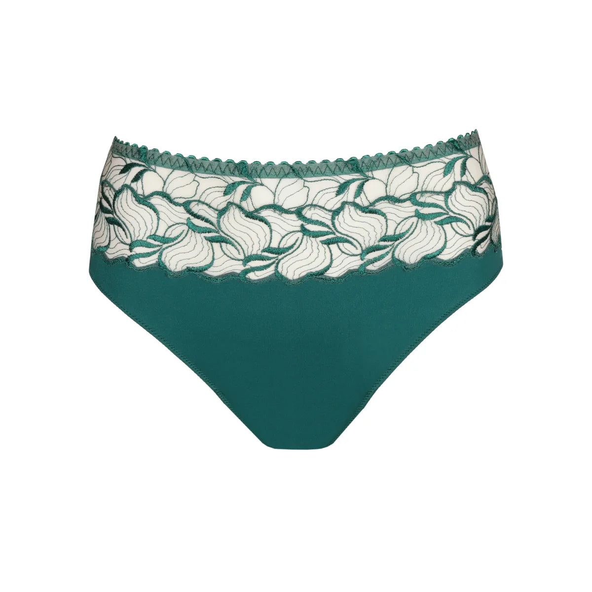 Women's panties for pregnancy comfort-PrimaDonna Springdale Full Briefs Jasper Green