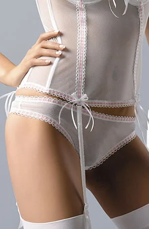 Satin lingerie sets for smooth feel-Gracya Paola Brief