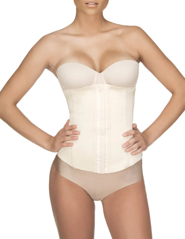Sexy lingerie for special occasions-Vedette 103 Renee Waist Cincher Color Nude Plus