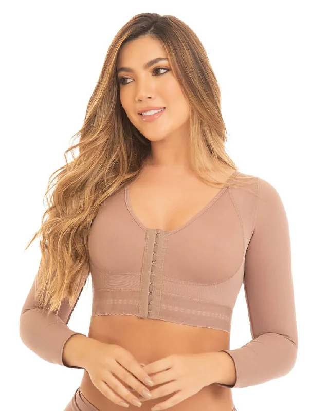 Bras for long-term recovery support-Shaper Tops for Women Arm Compression Post Surgery Front Closure Bra Tank Top Shapewear Bras for long-term recovery support-Shaper Tops for Women Arm Compression Post Surgery Front Closure Bra Tank Top Shapewear