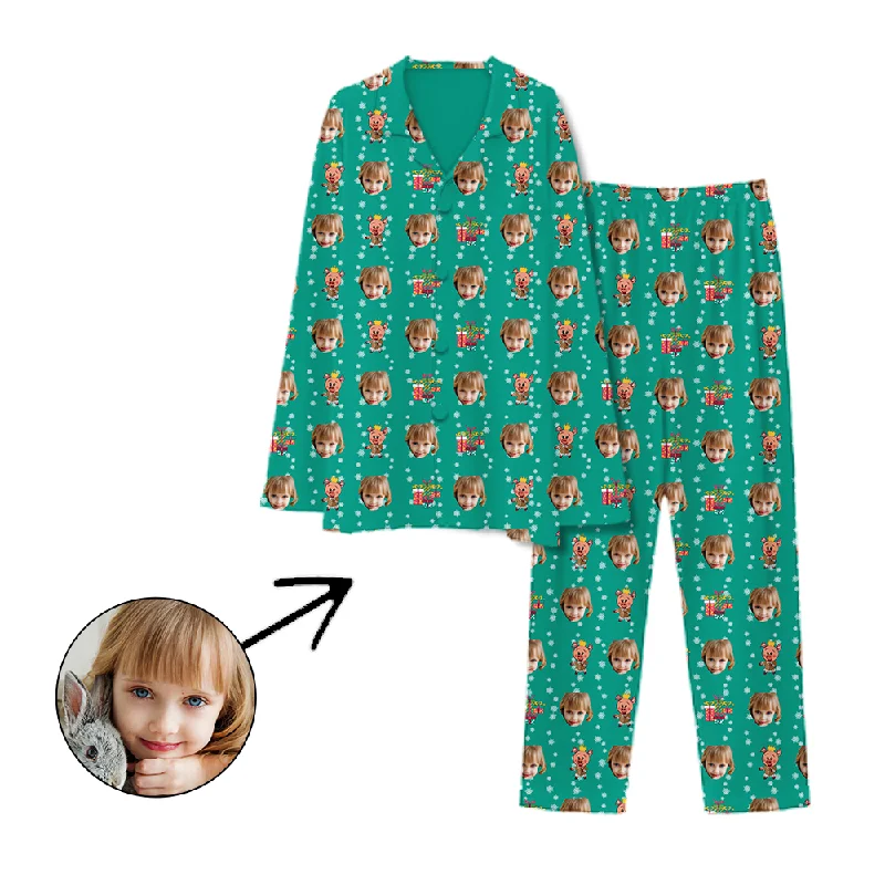 Soft cotton mother and kid same suit for comfort-Personalised Pyjamas Lovely Pig