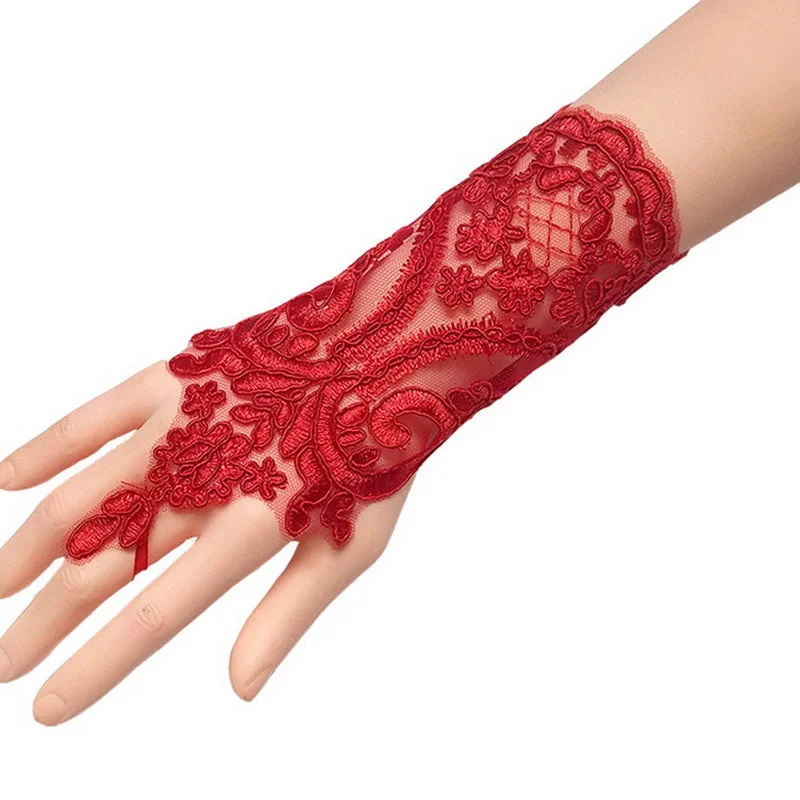 Nipple covers for no-pinch wear-Good to be bad red gloves