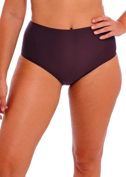 Women's panties with extra support-Fantasie Smoothease Invisible Stretch Full brief Plum