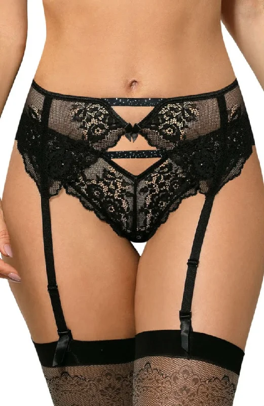 Lingerie sets for intimate nights-Roza Kena Black Thong