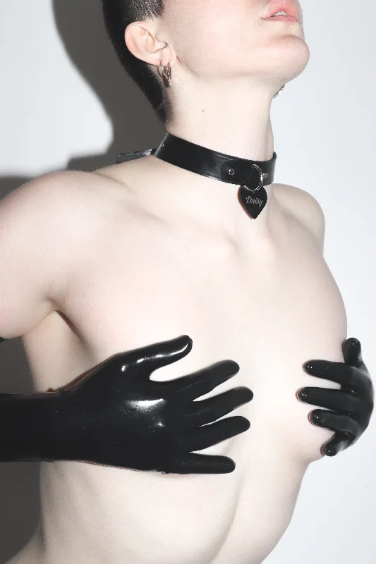 Nipple covers for soft adhesive fit-Personalised Nametag Collar