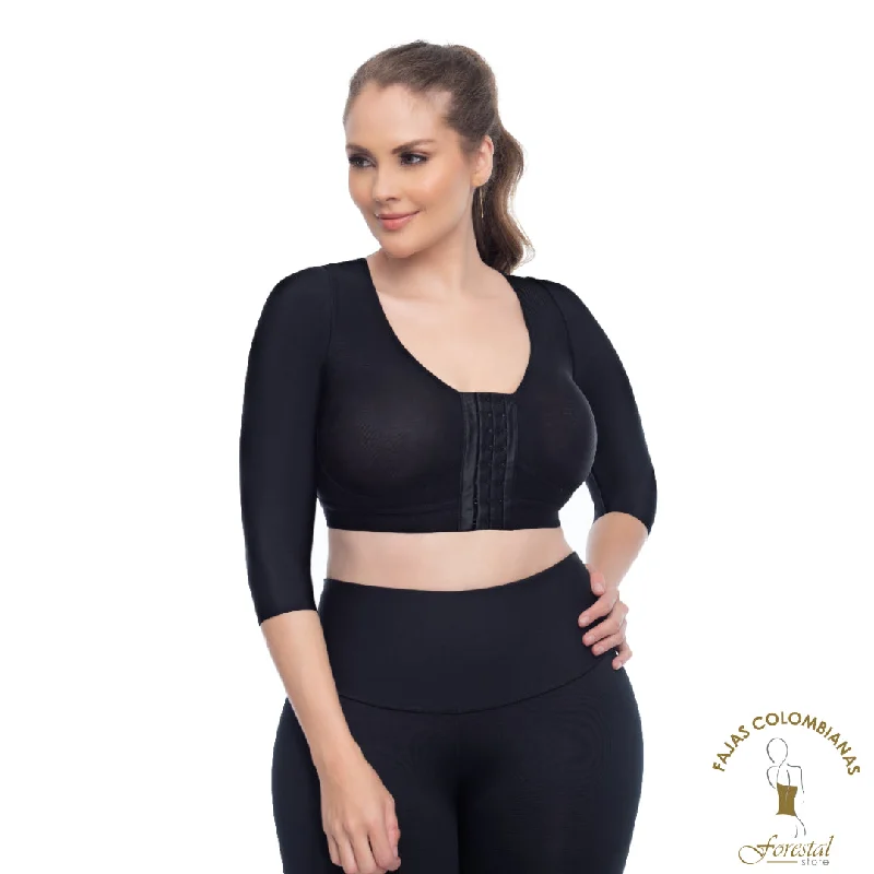Bras for enhancing recovery fit-Post Surgery Bra With Sleeves for Women
