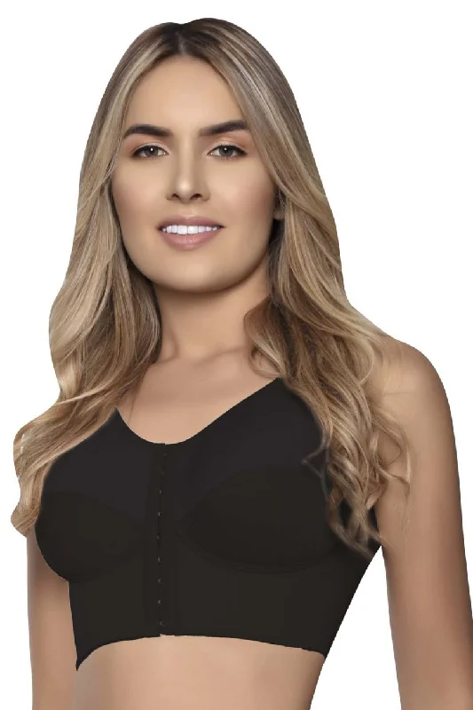 Sexy lingerie for cheeky appeal-Vedette 5083 Back-support Brassiere Color Black
