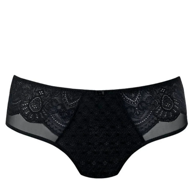 Women's panties for postpartum wear with extra comfort-Rosa Faia Selma High Waist Brief Black Women's panties for postpartum wear with extra comfort-Rosa Faia Selma High Waist Brief Black