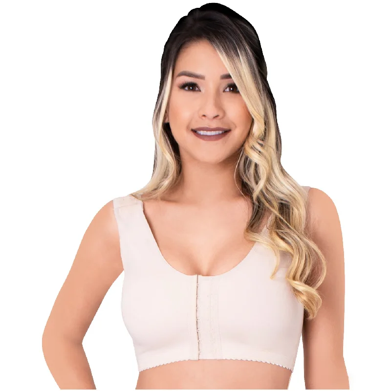 Bras for post-recovery comfort-Body Shaper Underwear Mid-Back Bra