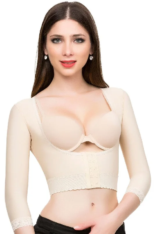 Bras for post-op recovery care-Chaleco sin sujetador con mangas (SL04)