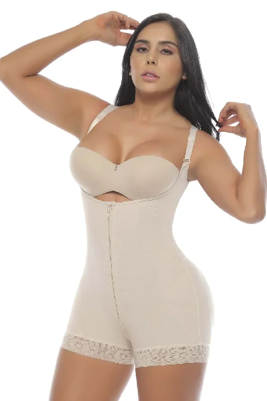 Sexy lingerie for all-night seduction-365me Shapewear G001 Control Bodysuits Laura Color Beige