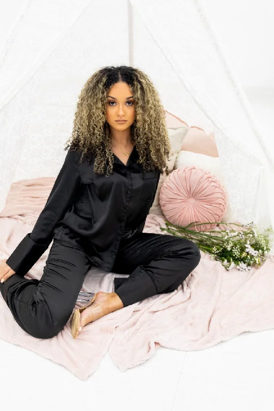Stylish women's robes for home comfort-Dounia Pyjama