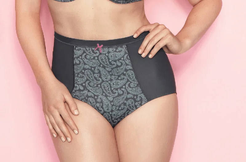 Women's panties for lightweight and breathable wear-CULOTTE GAINANTE-PAISLEY