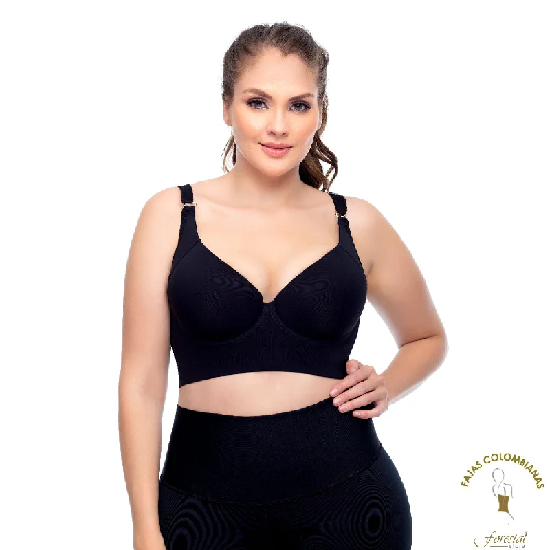 Bras for post-surgery gentle lift-Fajas Uplady Extra Firm High Compression Full Cup Push Up Bra Bras for post-surgery gentle lift-Fajas Uplady Extra Firm High Compression Full Cup Push Up Bra