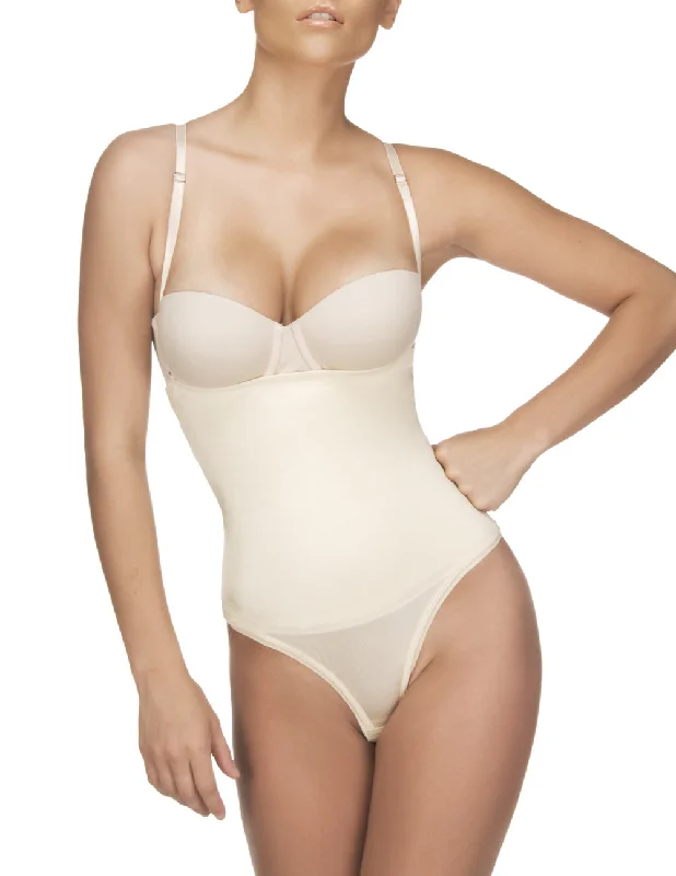 Sexy lingerie for sensual look-Vedette 211 Nadine Strapless Bodysuit in Thong Color Nude Sexy lingerie for sensual look-Vedette 211 Nadine Strapless Bodysuit in Thong Color Nude
