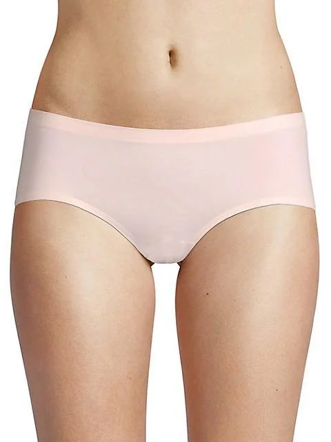 Women's panties with seamless edges for invisible wear-Luxe Stretch Seamless Laser Cut Hipster One Size Panty - Rose Pink Women's panties with seamless edges for invisible wear-Luxe Stretch Seamless Laser Cut Hipster One Size Panty - Rose Pink
