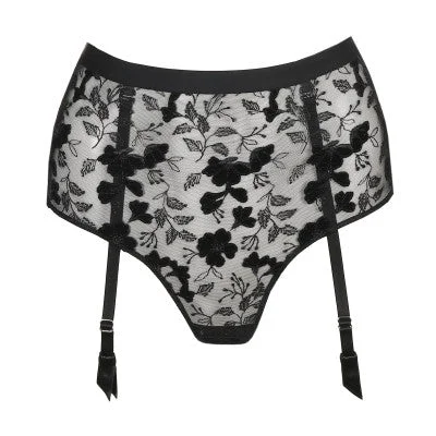 Women's panties with mesh and lace for a chic design-Marie Jo Gloria Luxury Thong