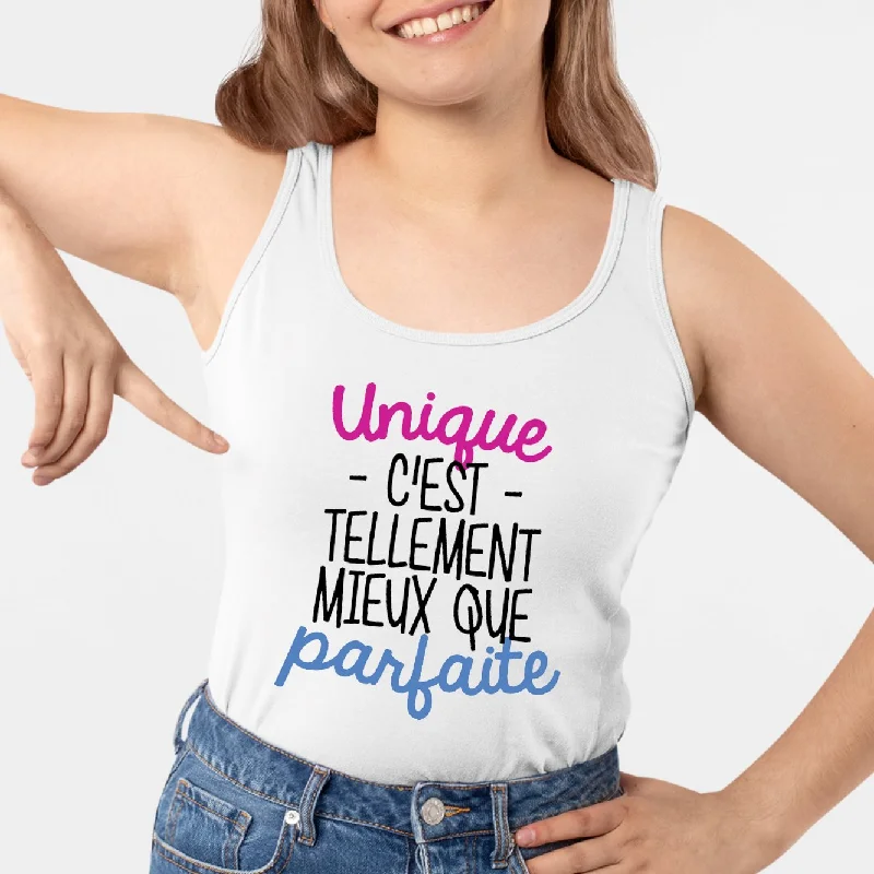 strappy tanks with built-in bra-Débardeur Femme Unique c'est tellement mieux que parfaite