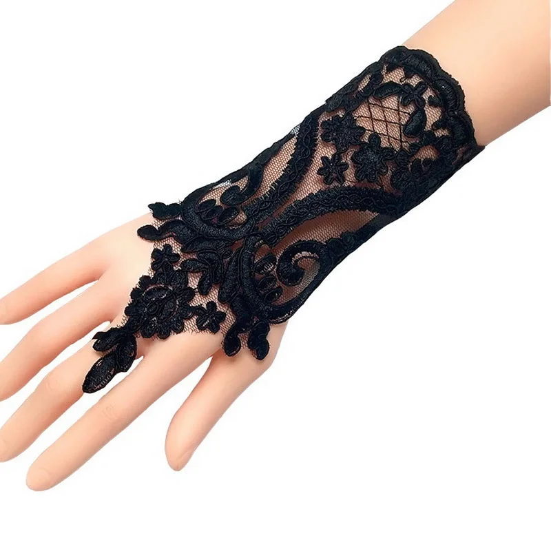 Nipple covers for comfortable support-Good to be bad black gloves