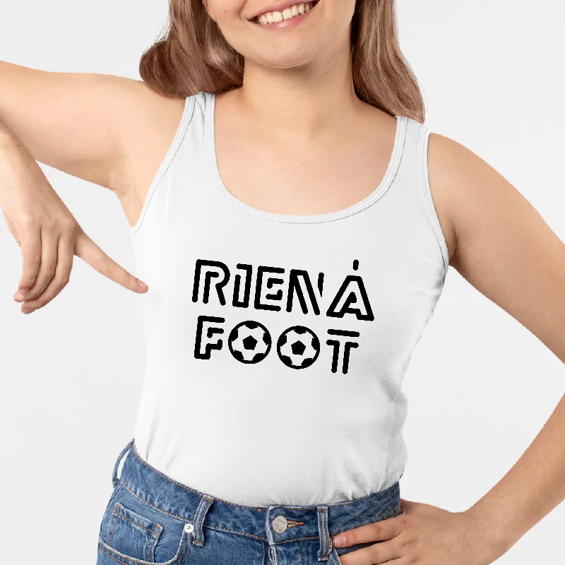 organic cotton camisoles boho-Débardeur Femme Rien à foot