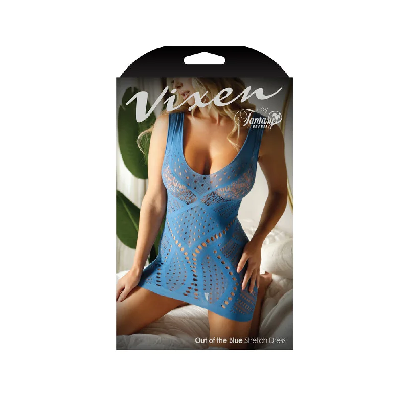 Sexy dress for body shaping-Out Of The Blue Dress L/Xl